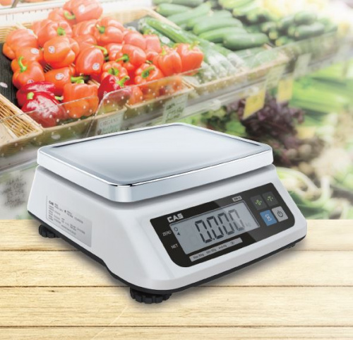 Фото Весы порционные Cas SWN-3 (DD), картинка, монтаж, сервис, доставка, сервисное обслуживание
