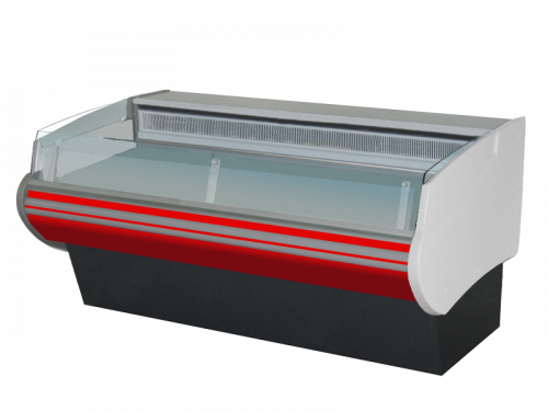 Фото Универсальная витрина Enteco Немига Standart 180 ВСн Self на опорах, картинка, монтаж, сервис, доставка, сервисное обслуживание