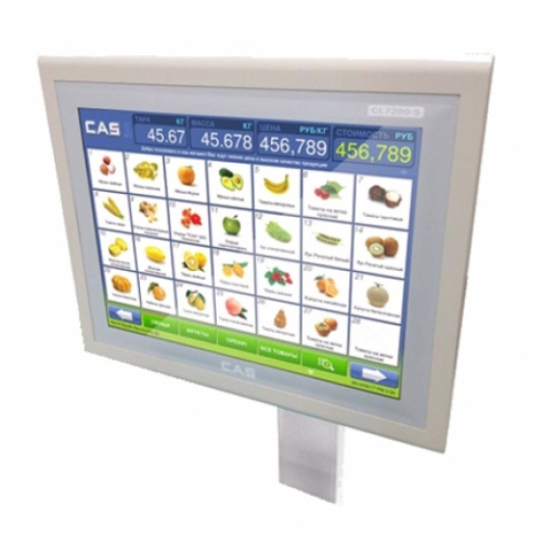 Фото Торговые весы с печатью этикеток Cas CL7000-06S, картинка, монтаж, сервис, доставка, сервисное обслуживание