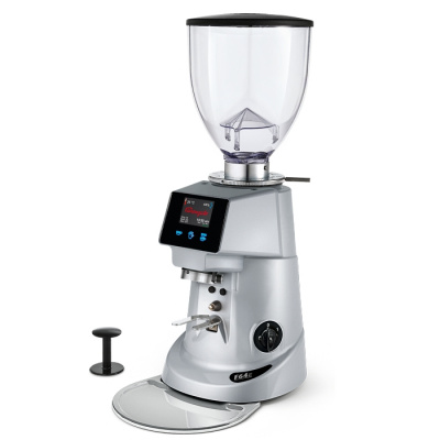 Фото Кофемолка Fiorenzato F64 E серая, картинка, монтаж, сервис, доставка, сервисное обслуживание