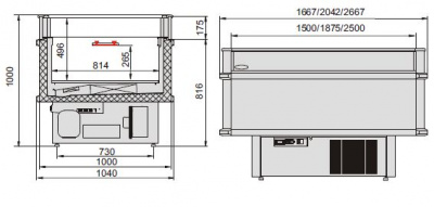 Фото Морозильная бонета Golfstream Нарочь 188 ВН, картинка, монтаж, сервис, доставка, сервисное обслуживание