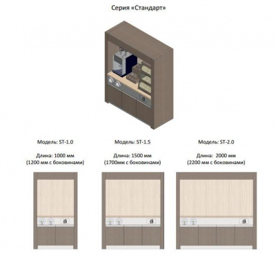 Фото Кофе модуль АЗС-Интеграция серия Стандарт ST-2.0, картинка, монтаж, сервис, доставка, сервисное обслуживание