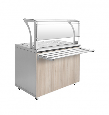 Фото Мармит вторых блюд паровой Luxstahl МВП (С)-1200, картинка, монтаж, сервис, доставка, сервисное обслуживание