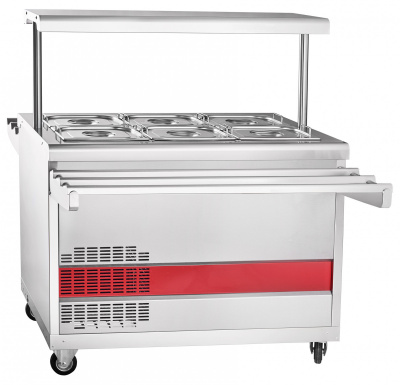 Фото Прилавок холодильный Abat ПВВ(Н)-70ПМ-НШ (нержавеющая сталь), картинка, монтаж, сервис, доставка, сервисное обслуживание