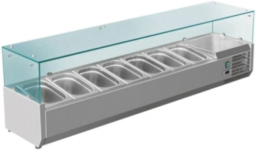 Фото Витрина холодильная Viatto VRX 1500/330, картинка, монтаж, сервис, доставка, сервисное обслуживание