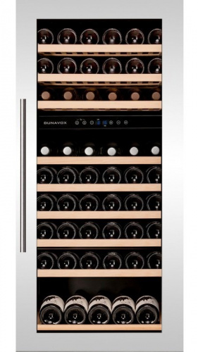 Фото Винный шкаф Dunavox DAB-89.215DW, картинка, монтаж, сервис, доставка, сервисное обслуживание