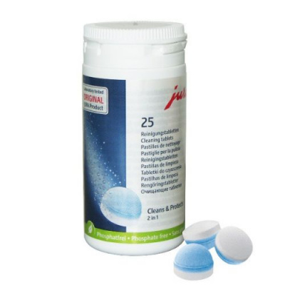 Фото Очищающие таблетки Jura 25 шт. 62535, картинка, монтаж, сервис, доставка, сервисное обслуживание