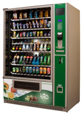 Фото Снековый торговый автомат Unicum Food Box Long (72 ячейки) без холодильника, картинка, монтаж, сервис, доставка, сервисное обслуживание