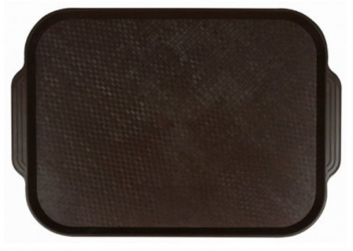 Фото Поднос 45*35,5см. темно-коричневый (167) MG/10/, картинка, монтаж, сервис, доставка, сервисное обслуживание
