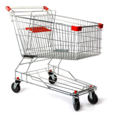 Фото Тележка покупательская Корбис STA240-BT (азиатский тип), картинка, монтаж, сервис, доставка, сервисное обслуживание