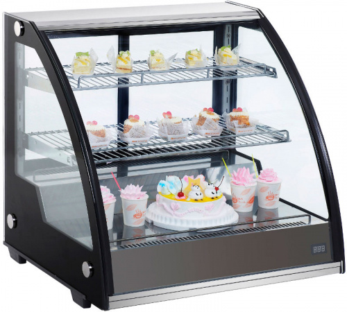 Фото Витрина настольная Cooleq CW-130, картинка, монтаж, сервис, доставка, сервисное обслуживание