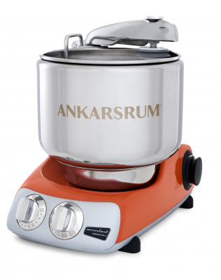 Фото Комбайн кухонный Ankarsrum AKM6230 PO Deluxe оранжевый, картинка, монтаж, сервис, доставка, сервисное обслуживание
