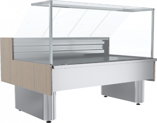 Фото Холодильная витрина Полюс ВХСр-2,5 Carboma GC110 (динамика) вынос (GC110 VV 2,5-1-1), картинка, монтаж, сервис, доставка, сервисное обслуживание