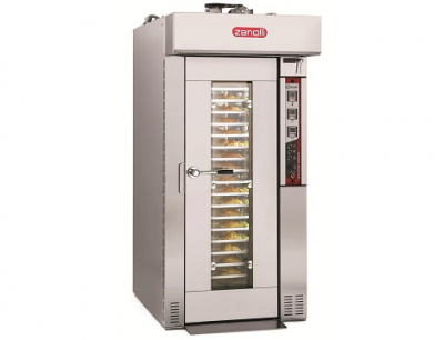 Фото Печь ротационная Zanolli Rotor Wind 3G L с горелкой, картинка, монтаж, сервис, доставка, сервисное обслуживание