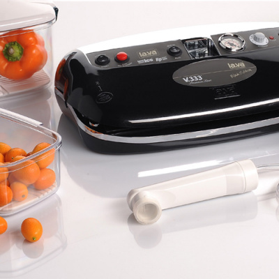 Фото Аппарат упаковочный вакуумный Lava V.333 Premium Black Edition, картинка, монтаж, сервис, доставка, сервисное обслуживание