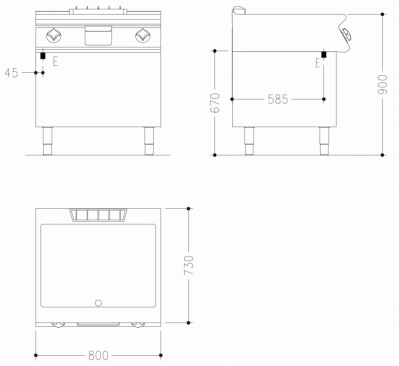 Фото Поверхность жарочная Mareno NFT78EM, картинка, монтаж, сервис, доставка, сервисное обслуживание