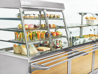 Фото Прилавок-витрина холодильный Abat ПВВ(Н)-70Х-С-НШ, картинка, монтаж, сервис, доставка, сервисное обслуживание