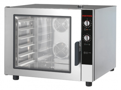 Фото Печь конвекционная Inoxtrend GUA-606EB с пароувлажнением, картинка, монтаж, сервис, доставка, сервисное обслуживание