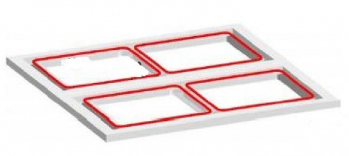 Фото Матрица Turbovac TPS XL MAP под лоток 187х137 РП, картинка, монтаж, сервис, доставка, сервисное обслуживание