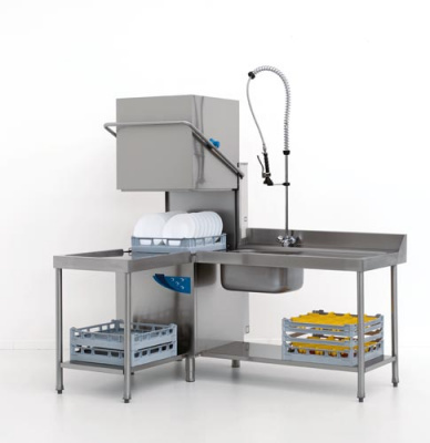 Фото Купольная посудомоечная машина Elettrobar Pluvia 280, картинка, монтаж, сервис, доставка, сервисное обслуживание