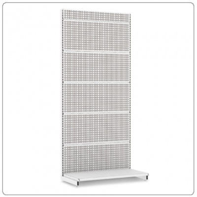 Фото Пристенный перфорированный стеллаж L=665 мм H=2250 мм, картинка, монтаж, сервис, доставка, сервисное обслуживание