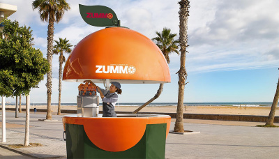 Фото Киоск для торговли свежевыжатым соком Zummo ZK, картинка, монтаж, сервис, доставка, сервисное обслуживание