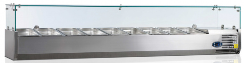 Фото Настольная холодильная витрина Tefcold VK38-200-I, картинка, монтаж, сервис, доставка, сервисное обслуживание