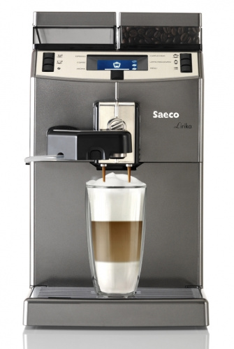 Фото Профессиональная кофемашина Saeco Lirika One Touch Cappuccino, картинка, монтаж, сервис, доставка, сервисное обслуживание