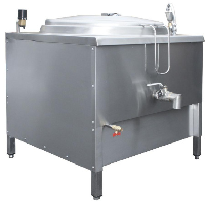 Фото Кoтел пищеварочный электрический Kayman КПЭ-400, картинка, монтаж, сервис, доставка, сервисное обслуживание