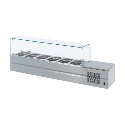 Фото Витрина с гастроемкостями Болоньезе-6, картинка, монтаж, сервис, доставка, сервисное обслуживание