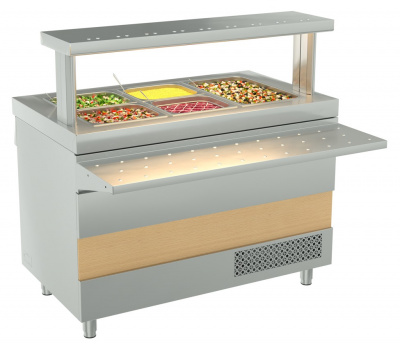 Фото Линия раздачи Ривьера охлаждаемый стол (1200мм), картинка, монтаж, сервис, доставка, сервисное обслуживание