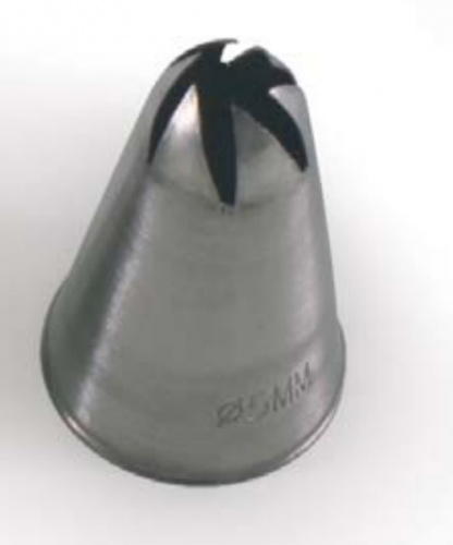 Фото Насадка кондитер. "Роза" S нерж., картинка, монтаж, сервис, доставка, сервисное обслуживание