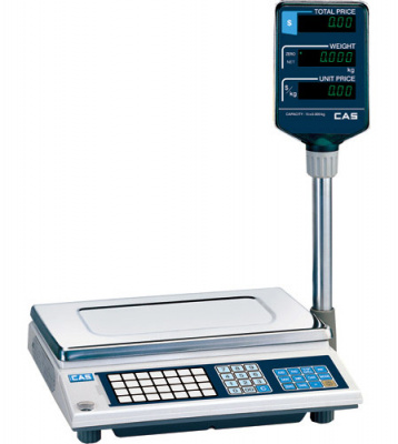 Фото Весы торговые Cas AP-1 15EX, картинка, монтаж, сервис, доставка, сервисное обслуживание